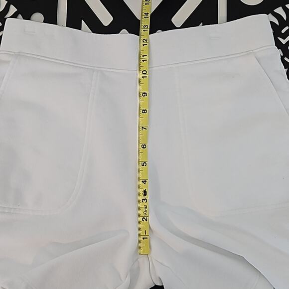 Lands' End Serious Sweats French Terry Knit in White | Women's Small 6-8 - Picture 10 of 13